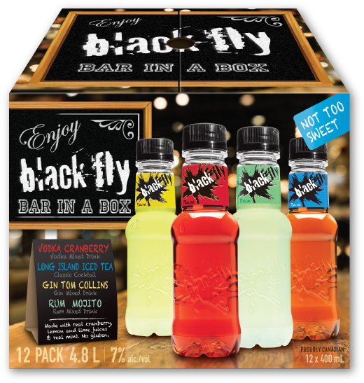 Black Fly - Bar in a Box Party Pack