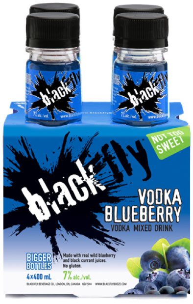Black Fly - Vodka Blueberry