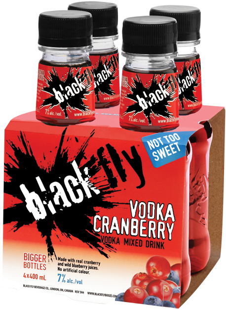 Black Fly - Vodka Cranberry