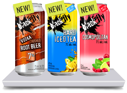 Vodka Crushed Root Beer / Hard Iced Tea / Cosmopolitan