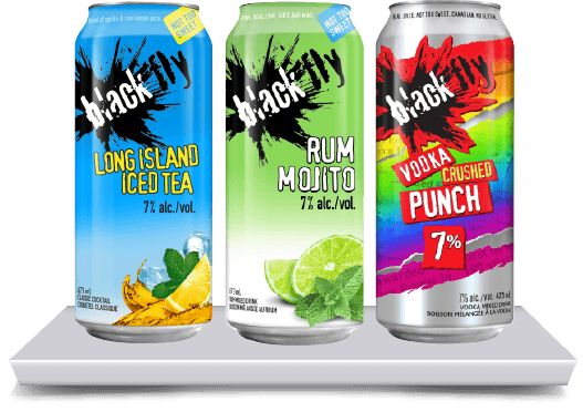 Long Island Iced Tea Can / Rum Mojito / Vodka Crushed Punch