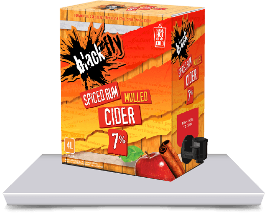 Spiced Rum Mulled Cider