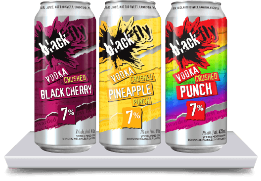 Vodka Crushed Black Cherry / Vodka Crushed Pineapple Punch / Vodka Crushed Punch
