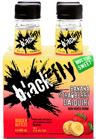 Black Fly - Banana Strawberry Daiquiri
