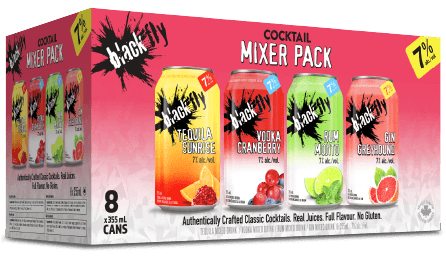 Black Fly - Cocktail Mixer Pack Pink