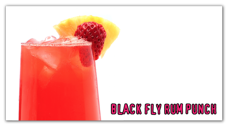 Black Fly Rum Punch