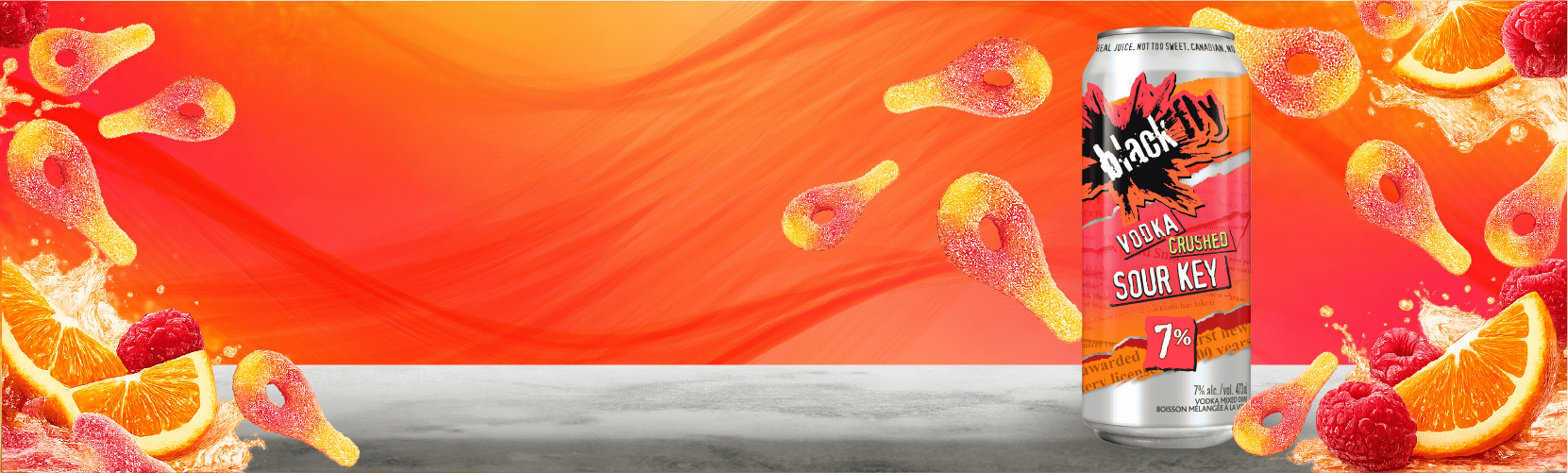 Vodka Crushed Sour Key Banner